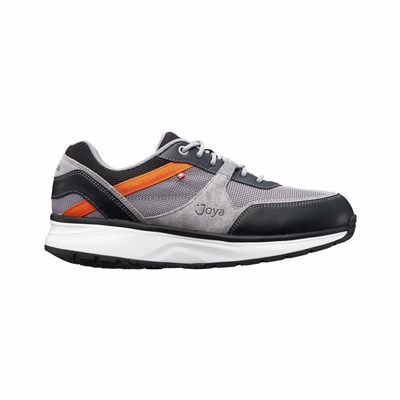 Chaussures Casual Joya Tony II Homme Grise Orange | TBP-648952