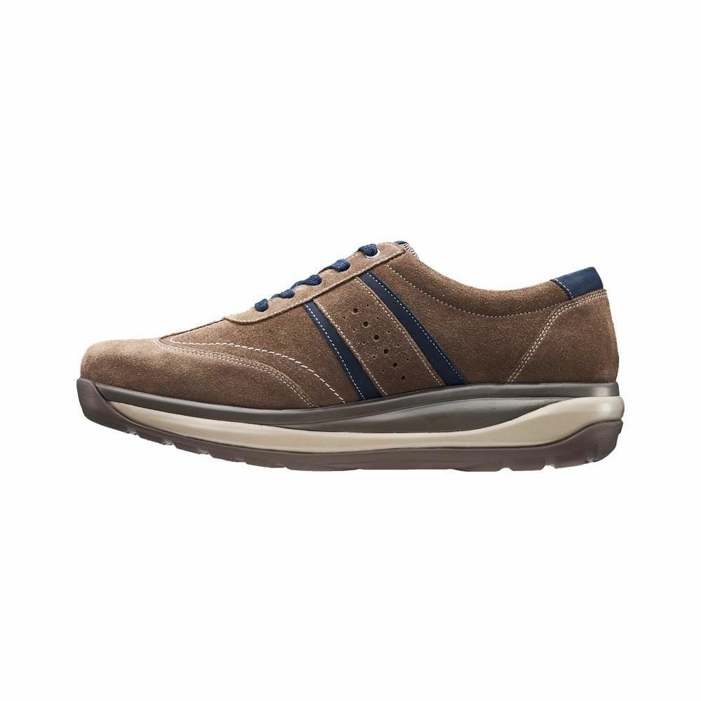 Chaussures Casual Joya David Homme Bleu Marron | SGX-467539