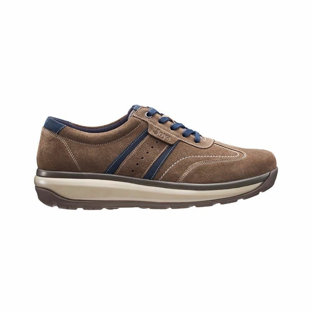 Chaussures Casual Joya David Homme Bleu Marron | SGX-467539